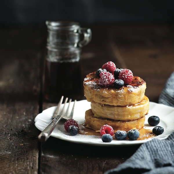 Crumpet French toast