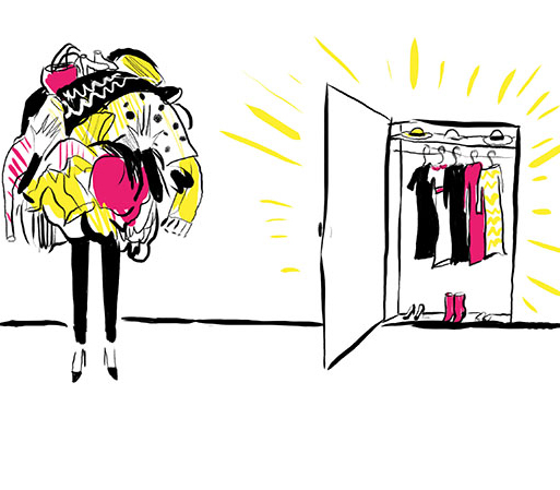 Samantha Bee tried it: a joyful closet purge