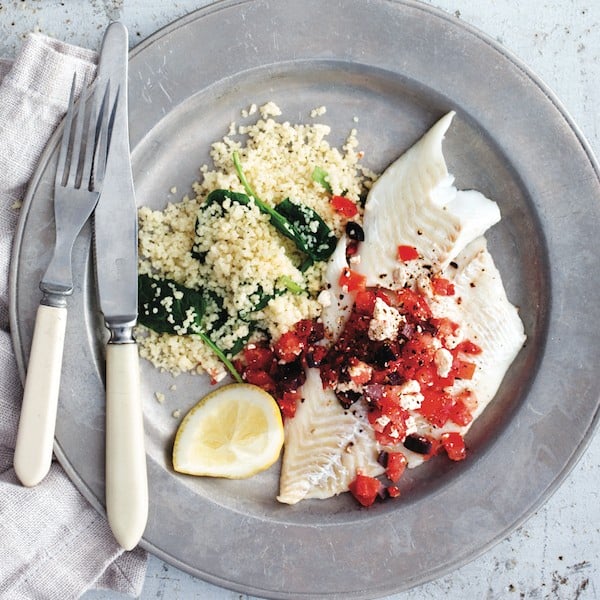 Family meal plans: Haddock with tomato relish