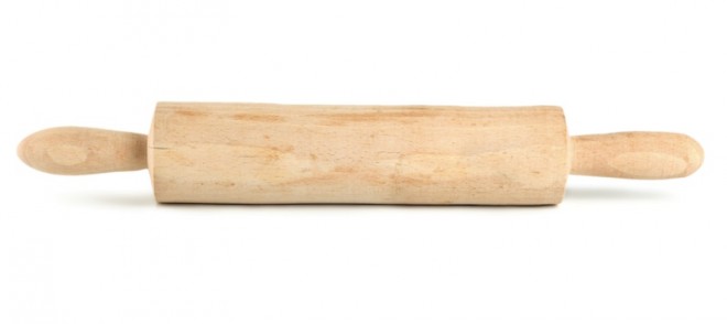 Handled rolling pin