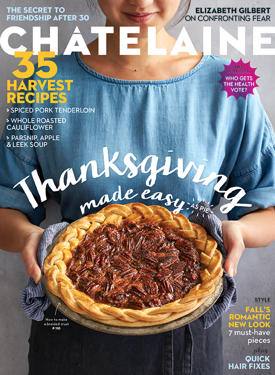 Chatelaine October 2015 cover