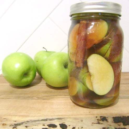 Quick pickled apples are like magic in a grilled cheese sandwich.