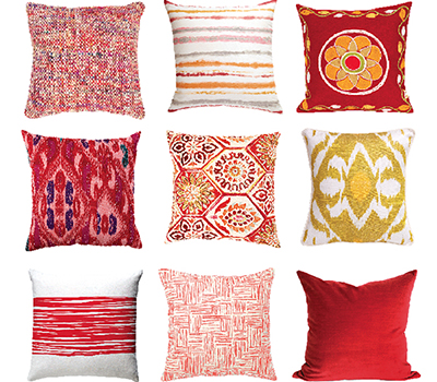 Pillow talk: How to mix patterns and prints