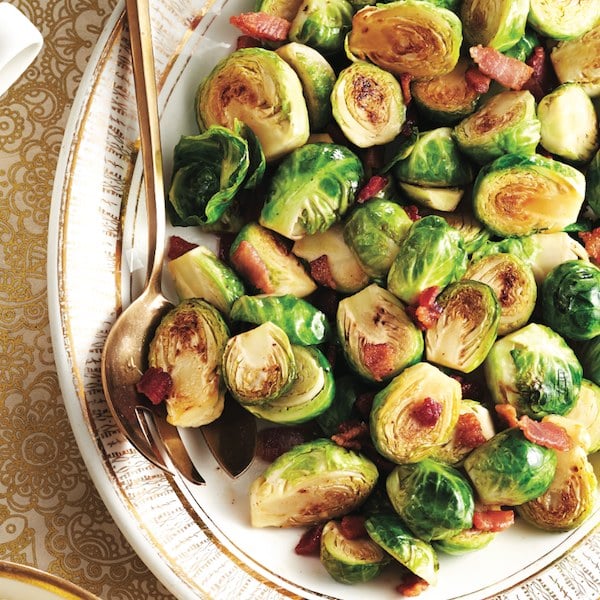 Maple brussels sprouts