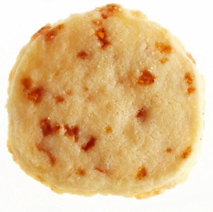 Parmesan-caramel shortbread icebox cookies