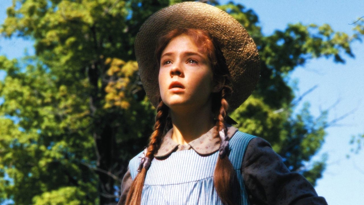Megan Follows in the 1980s production of Anne of Green Gables.