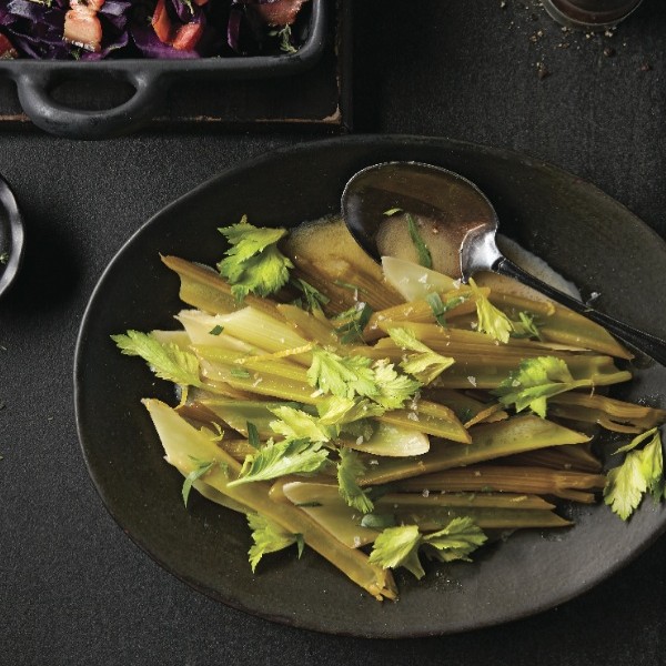 Braised celery with tarragon