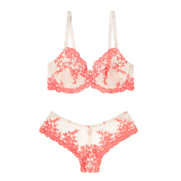 <p class="p1">Wacoal "embrace lace" underwire bra ($65) and Wacoal "embrace lace" tanga panty ($38), <a href="http://www.thebay.com/webapp/wcs/stores/servlet/en/thebay" target="_blank">The Bay</a>.</p>
<p>
 </p>
