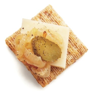 Triscuit_leftover dill pickle