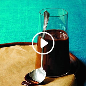How to melt chocolate using a double-boiler