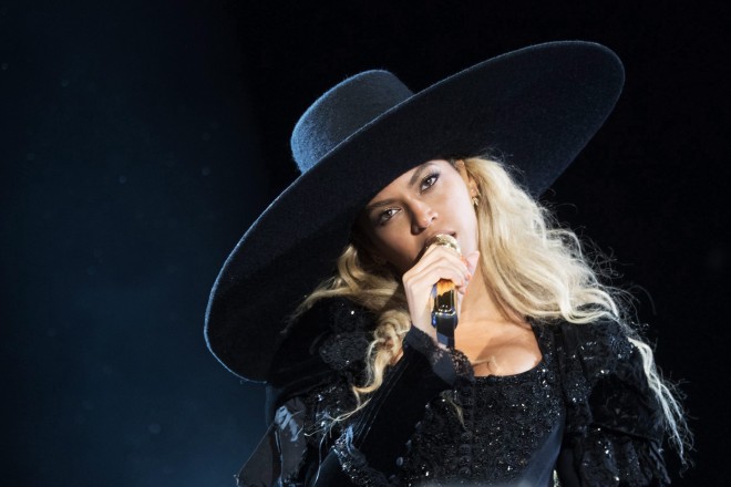 Beyonce performs during the Formation World Tour at Levi's Stadium on Saturday, September 17, 2016, in Santa Clara, California. (Photo by Daniela Vesco/Invision for Parkwood Entertainment/AP Images)