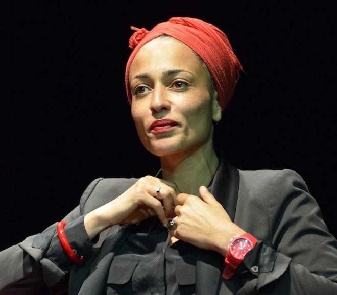 Mandatory Credit: Photo by AGF s.r.l./REX (4536127d) Zadie Smith Libri Come Literary Festival, Rome, Italy - 15 Mar 2015