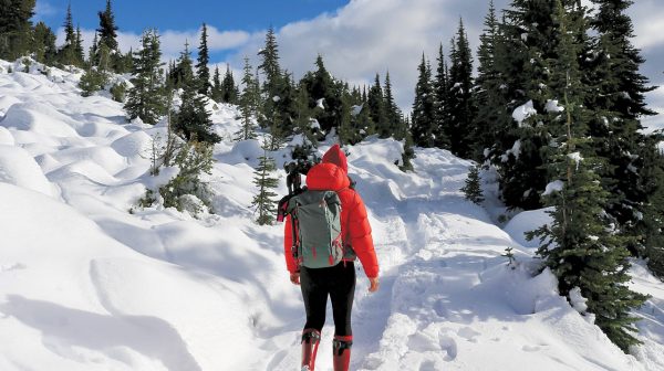 Running in winter: a woman gears up to hit the snowy routes