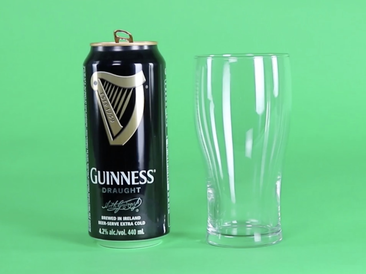 How To Pour Guinness From A Can (Just In Time For St ...