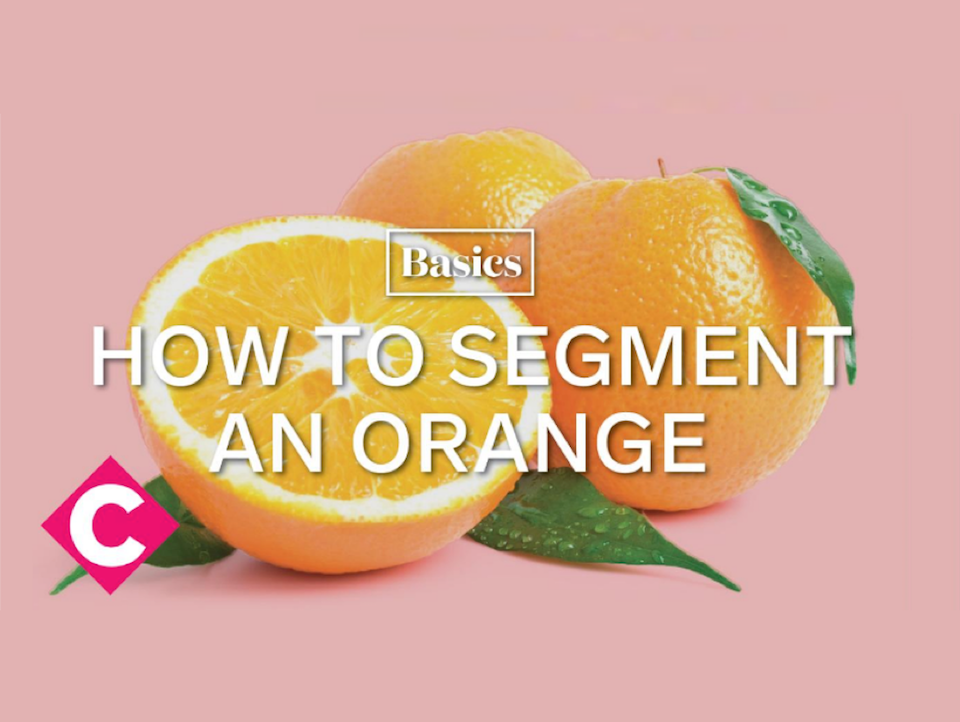 How to segment an orange