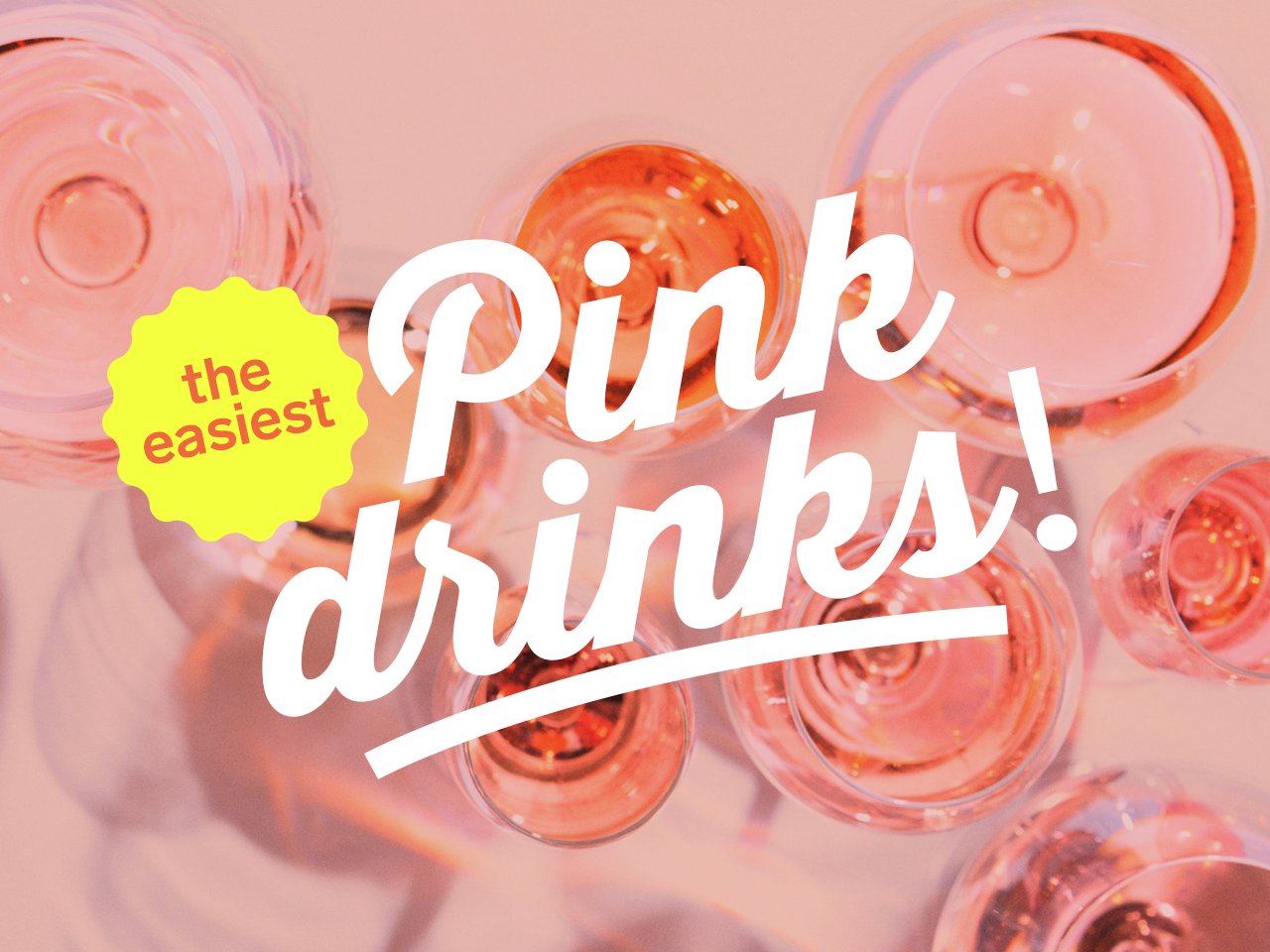 Rosé, Three Ways: One Bottle Of Pink, Three Easy Cocktails