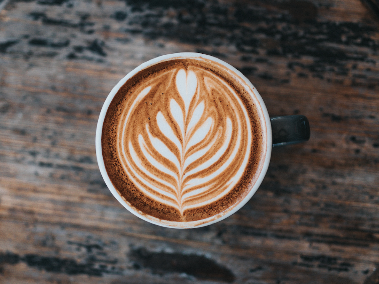Latte art - beautliful coffee shops across Canada