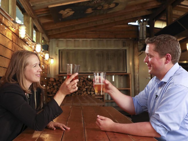 A Beer with Andrew Scheer: Conservative Leader, Popcorn Addict … Feminist?