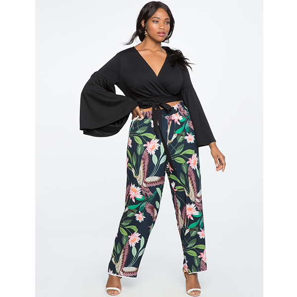 prop Twisted samlet set How to wear wide-leg pants when you've got curves