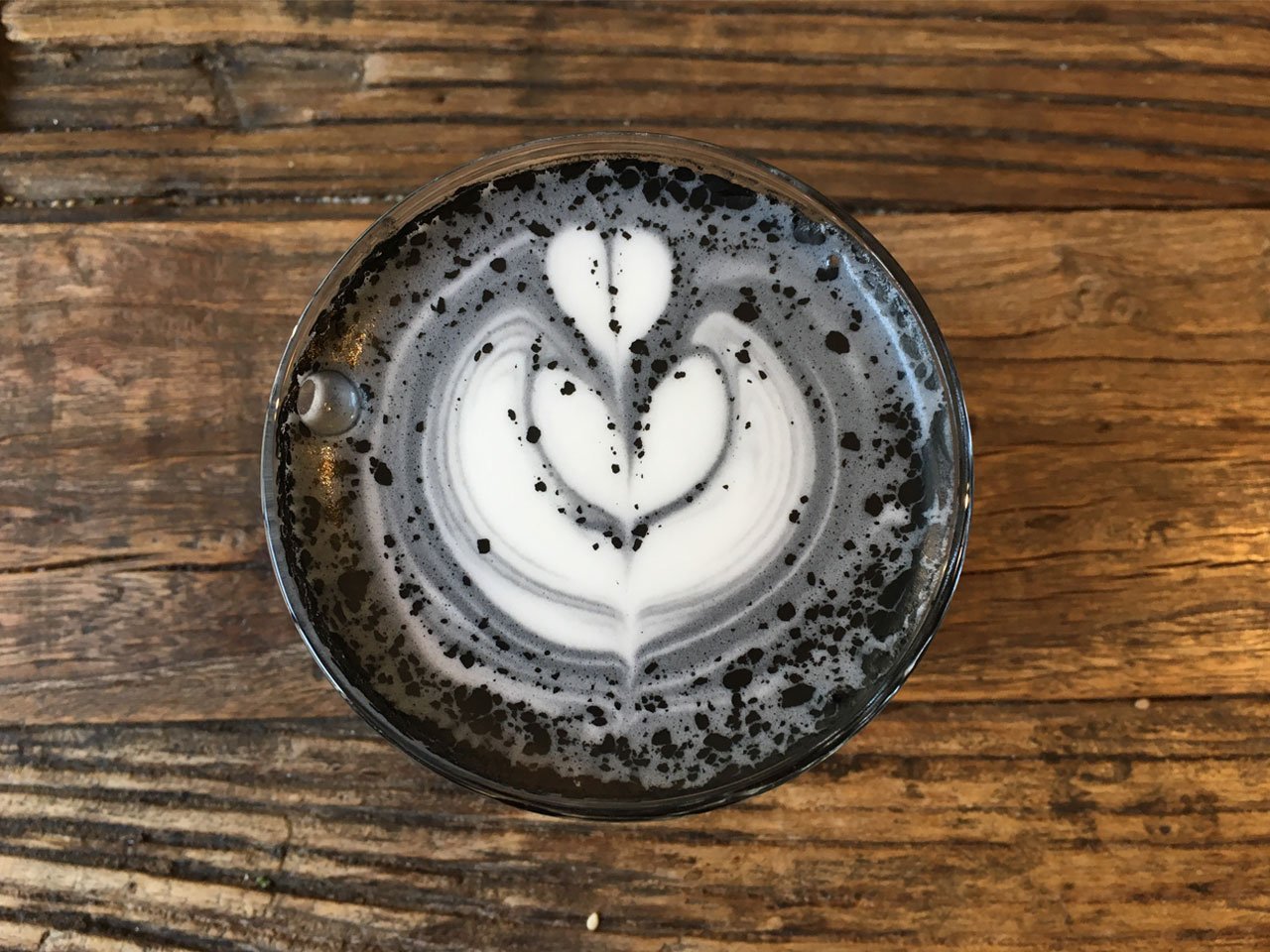 We Tried It: Activated Charcoal Goth Latte