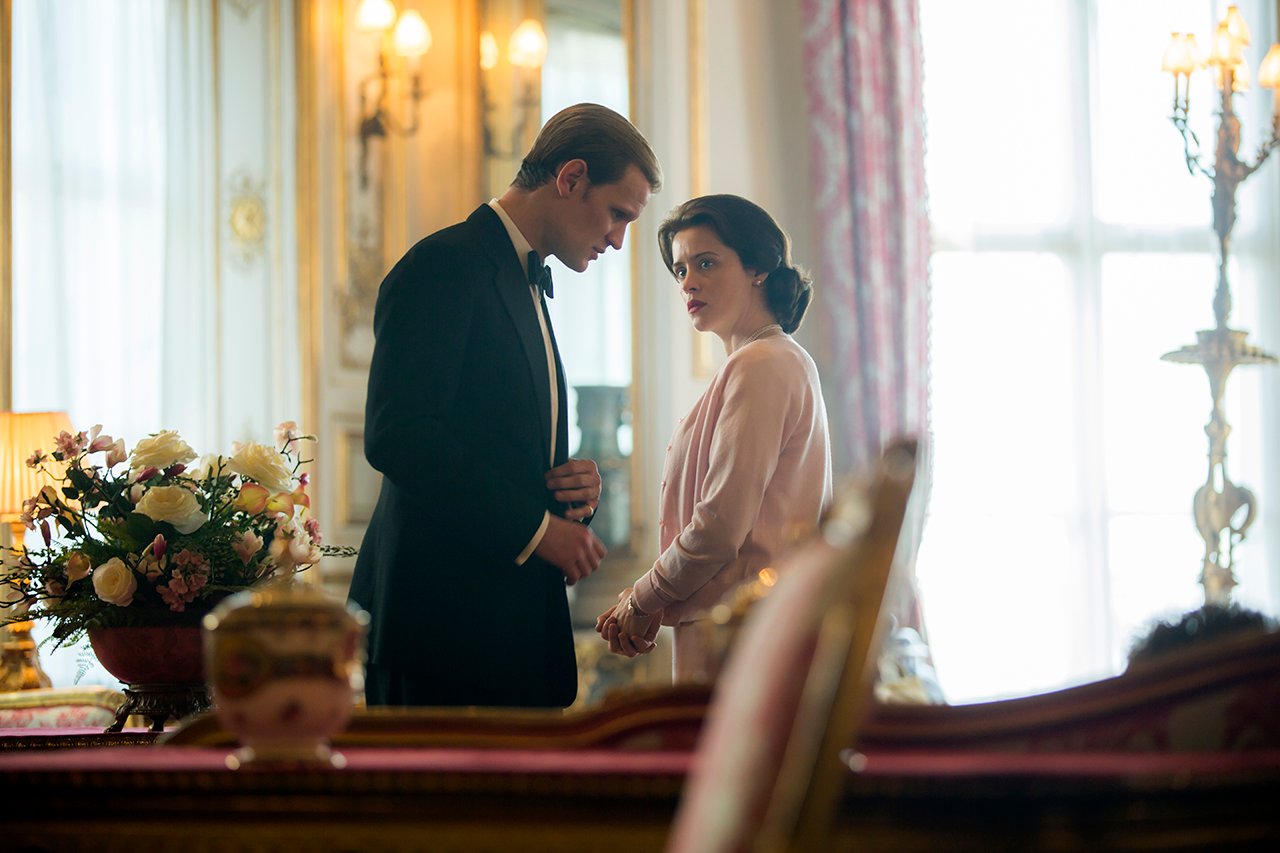 The Crown Season 2: Elizabeth and Philip discuss Charles' education