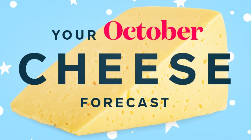 October is all about decadent, triple-cream cheeses for your cheese board.