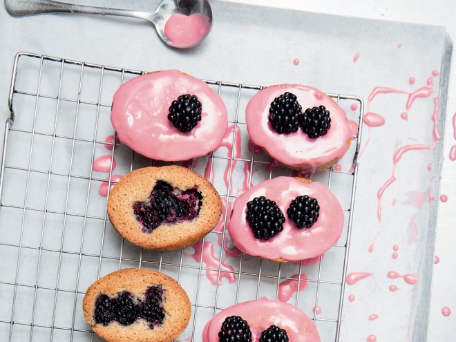 Blackberry and Star Anise Friands