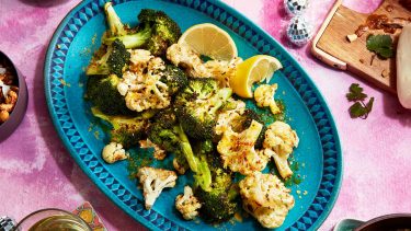 cheesy vegan broccoli and cauliflower bites