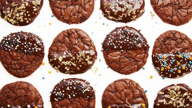 Easy Holiday Cookies: holiday chocolate brownie cookies
