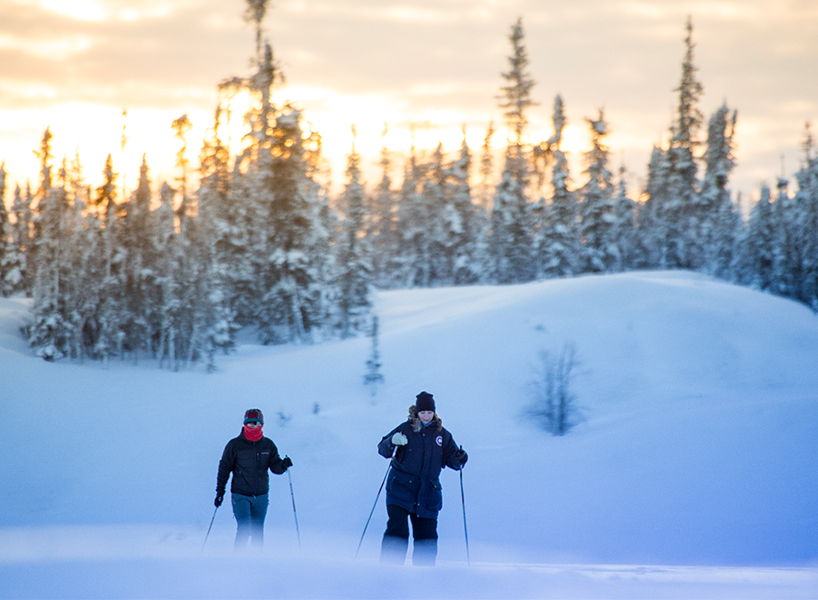 best outdoor winter activities--NWT cross country skiing