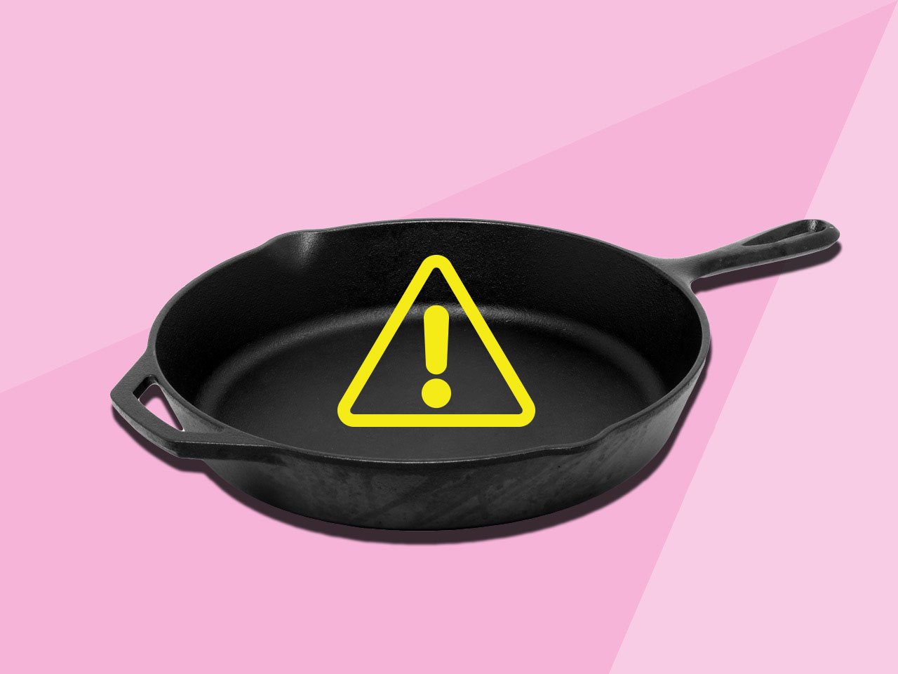 what not to cook in a cast iron pan