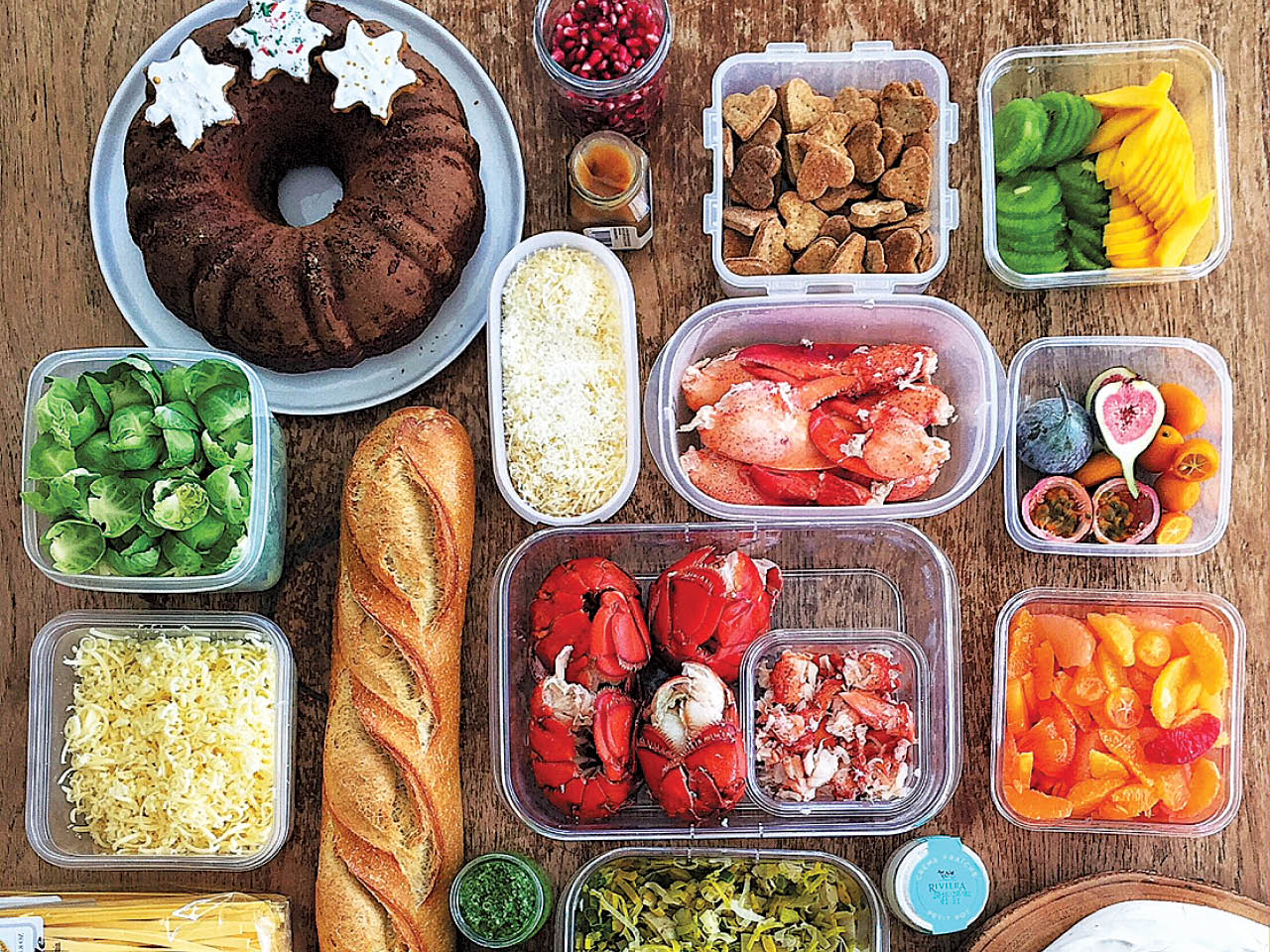 Best foodies on instagram- one of Aimée Wimbush-Bourque's overhead shots of a beautiful spread
