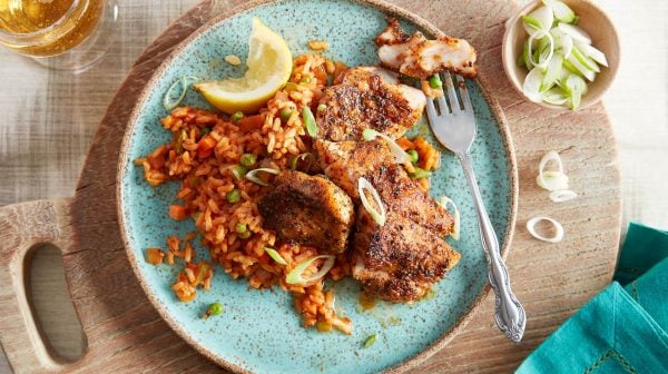 How to cook fish: blackened red snapper and cajun rice