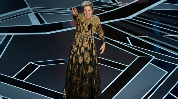 What's an inclusion rider? (Shown, Frances McDormand accepting the Oscar for Best Actress)