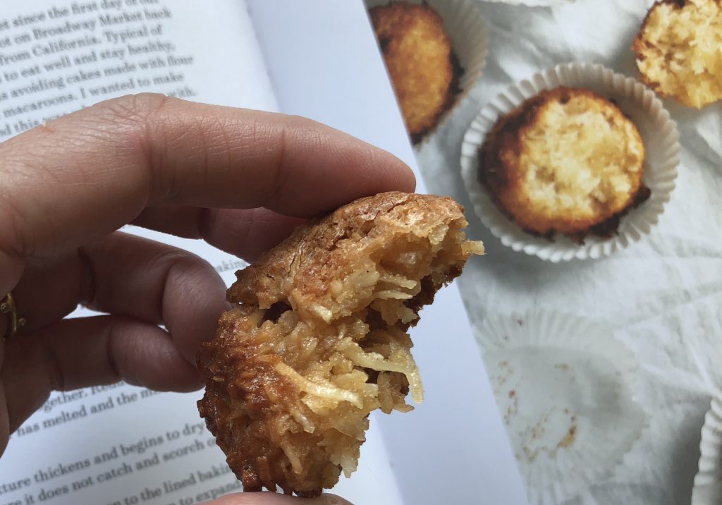 An example of The Coconut Macaroon recipe from the Violet Bakery