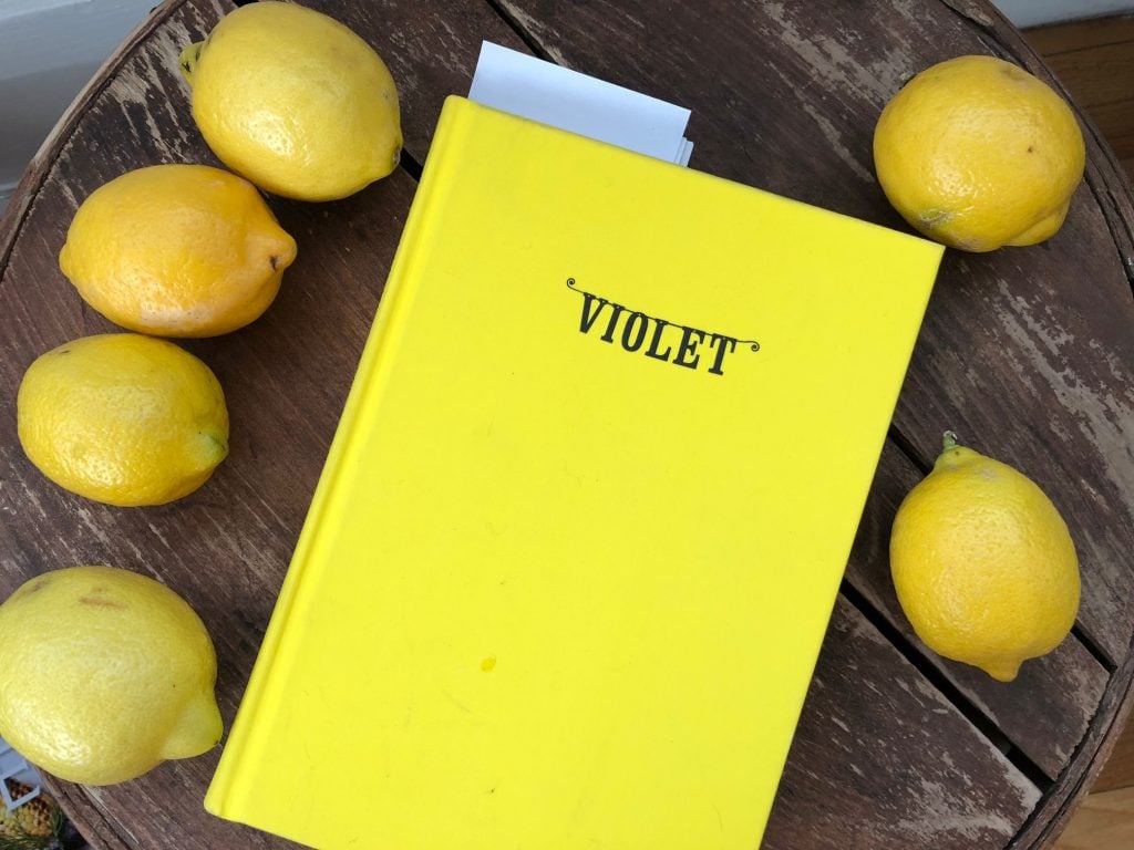 Cover of the Violet Bakery Cookbook by Claire Ptak