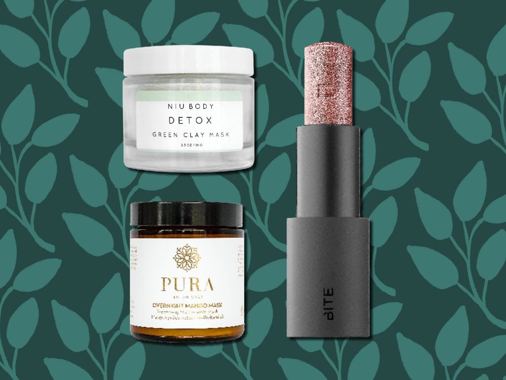 Niu Body's Green Clay Mask, Pura's Overnight Mango Mask & Bite Beauty's Multi Stick are the best new natural beauty products