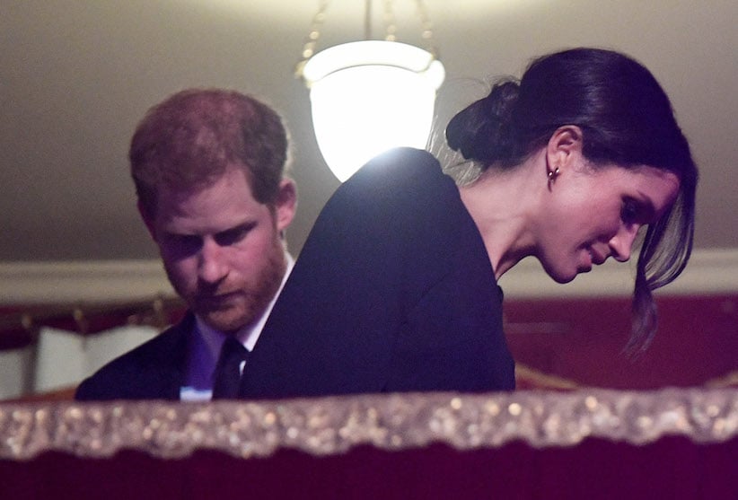 Meghan Markle messy bun for the queen's birthday