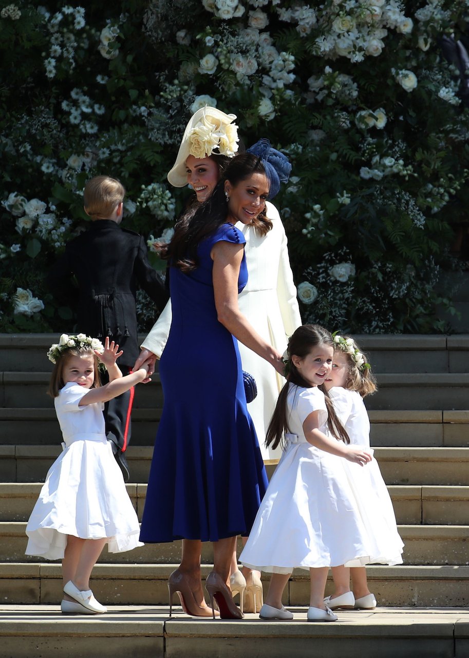 Jessica Mulroney arrives at Prince Harry and Meghan Markle's wedding.
