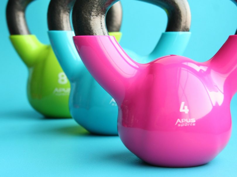 increase muscle mass-kettle bell weights