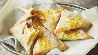 Vegetable samosas recipe from Meghan Markle cookbook