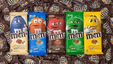 New chocolate Canada: M&M's chocolate bar