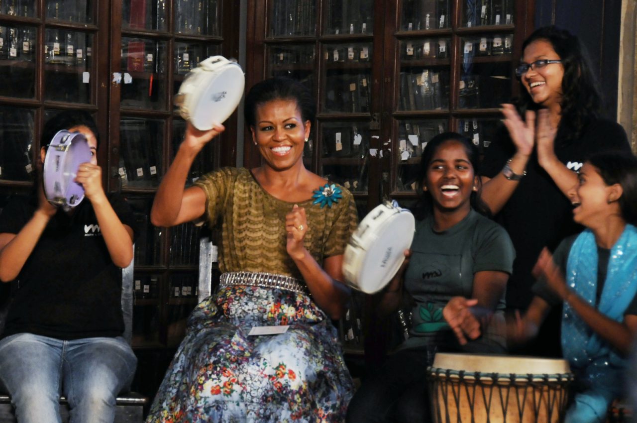 Becoming Michelle Obama-Nov 2010 presidential trip to India