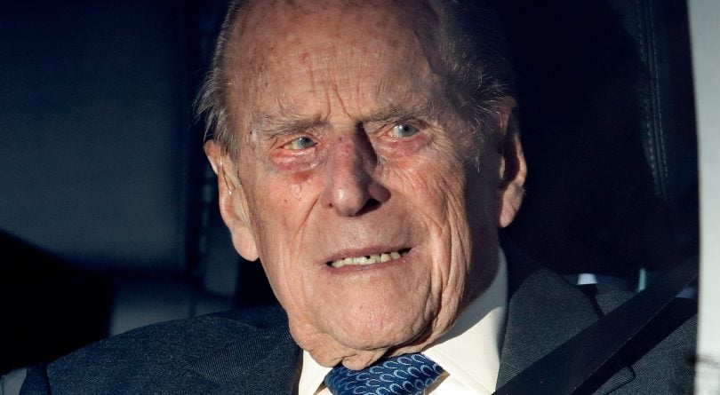 Prince Philip attends a Christmas lunch last December. He was just in a car accident — at 98, should he still be driving?