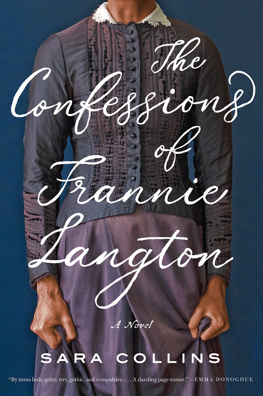 Best Books For Summer Reading 2019: Confessions of Frannie Langton cover, woman clutches her dress