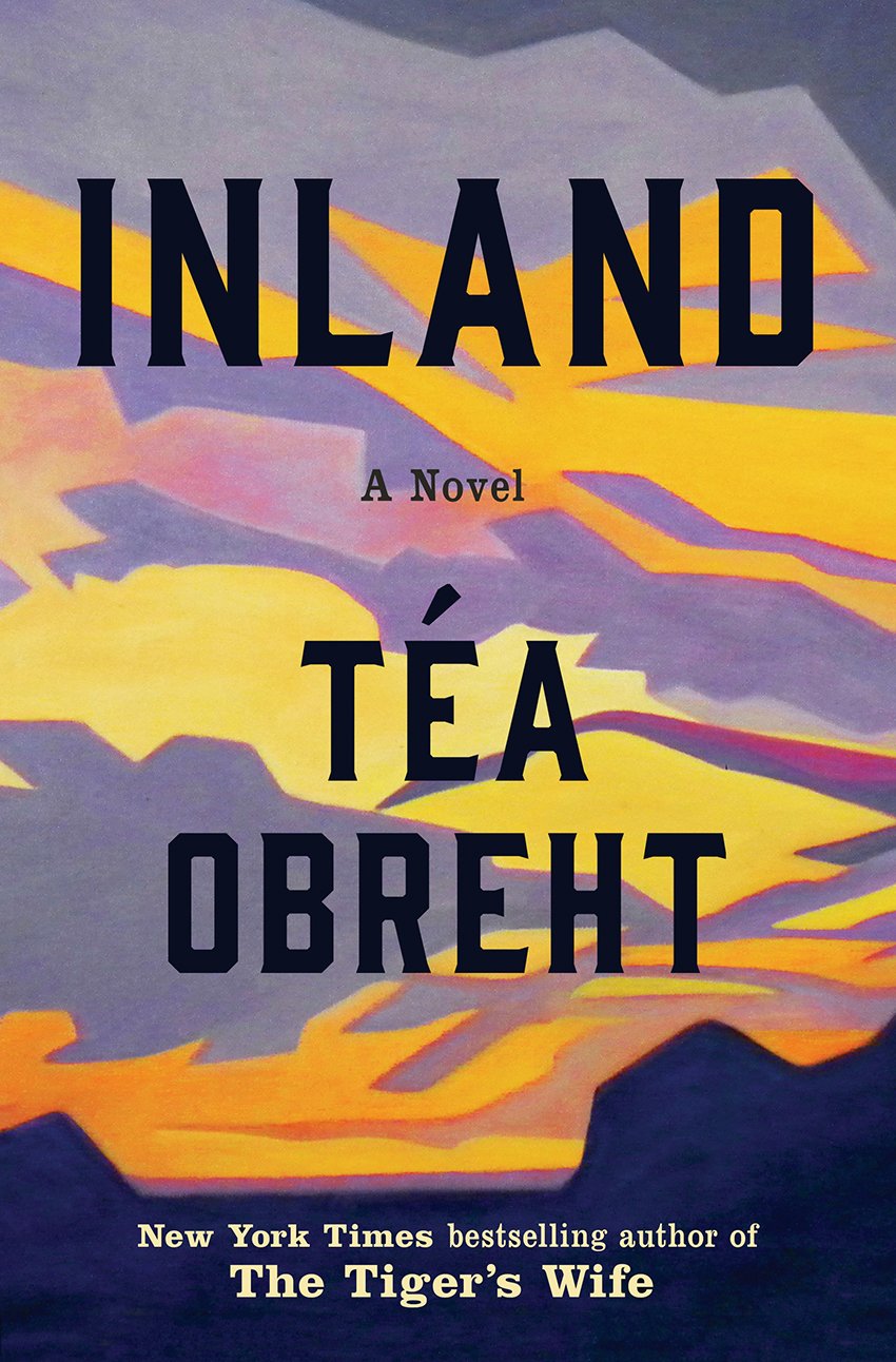 Best Books For Summer Reading 2019: Inland cover, painting of sunset
