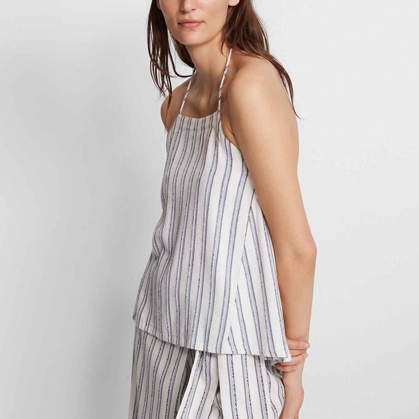 Halter top style striped blouse from Club Monaco