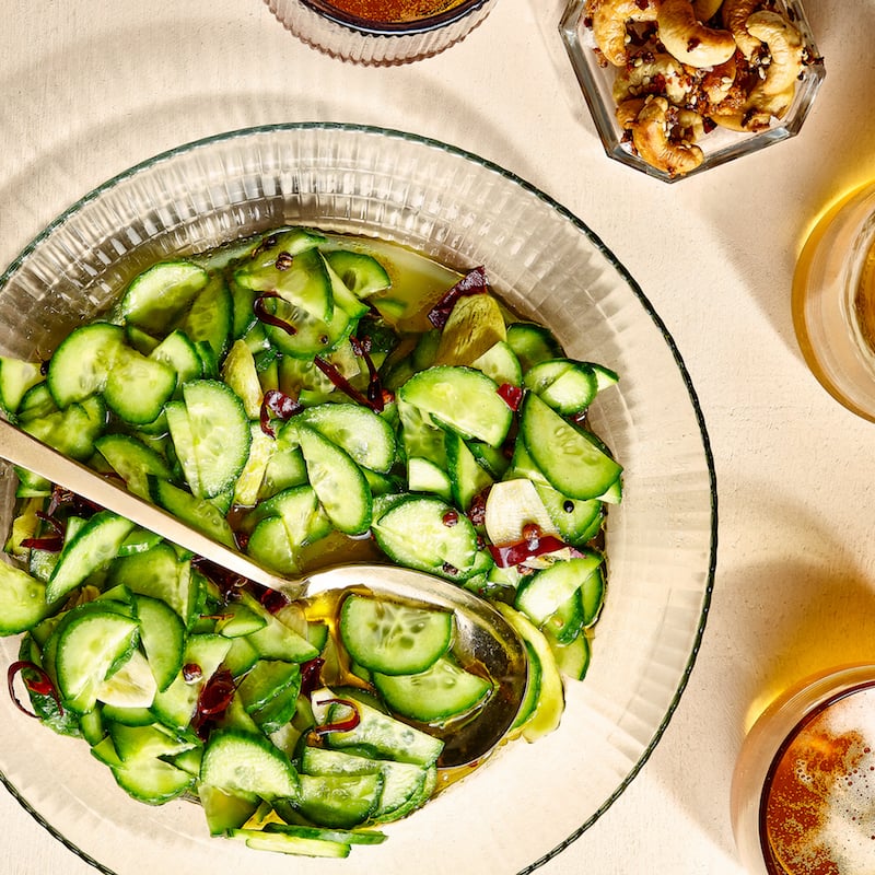 Joy of Cooking's Quick Sichuan-Style Cucumber Pickles