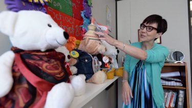 Cindy Blackstock, Executive Director of First Nations Child and Family Caring Society is pictured in her office in Ottawa on July 26, 2016.