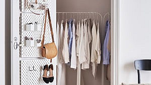 How to declutter every room in your home with hooks.